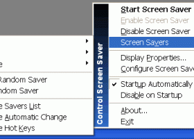 Control Screen Saver screenshot