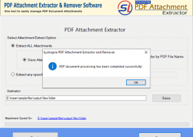 PDF Attachment extractor and Remover screenshot