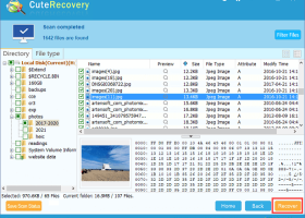 EassosRecovery Free screenshot