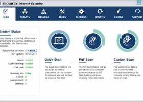 SECURECY AntiVirus and Internet Security screenshot