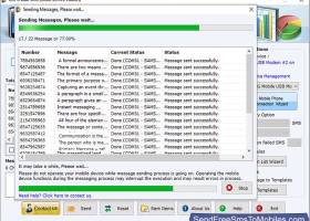 GSM Mobile Text Messaging Software screenshot