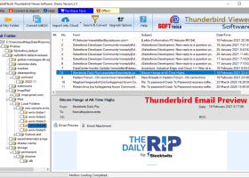 Thunderbird Viewer Software screenshot