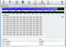 ToneGen Audio Tone Generator screenshot