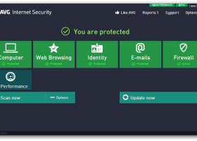 AVG Internet Security 2014 screenshot