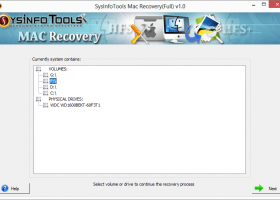 SysInfoTools Mac Data Recovery screenshot