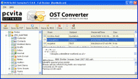 Save OST File to PST screenshot