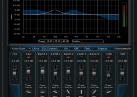 Blue Cat's Parametr'EQ x64 screenshot