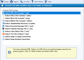 FixVare EML to HTML Converter screenshot