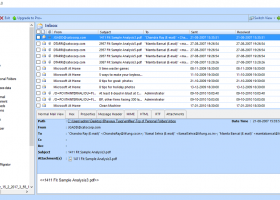 Bulk Convert EML to PDF screenshot