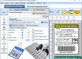 Code 128 SET C Barcode screenshot