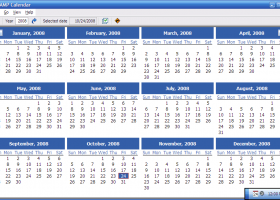 AMP Calendar screenshot