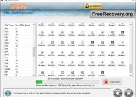 Pen Drive File Retrieval Software screenshot