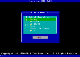 Image for DOS using CUI screenshot