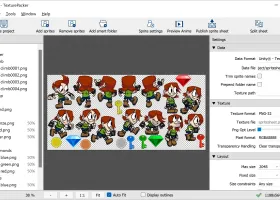 TexturePacker x64 screenshot