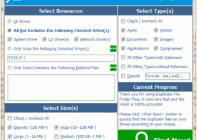 Duplicate File Finder Plus screenshot