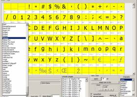 FontView screenshot