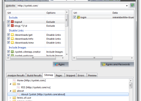 Cyotek Sitemap Creator screenshot