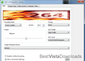 x264 Video Codec (32bit) screenshot