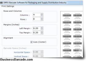 Packaging Barcode Label Maker screenshot