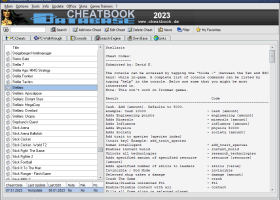 CheatBook DataBase 2023 screenshot