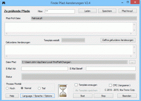 Finde Pfad Aenderungen screenshot