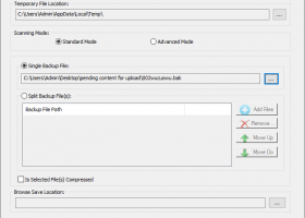 SysInfoTools SQL Backup Recovery screenshot