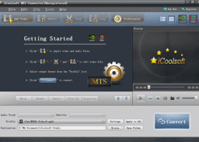 iCoolsoft MTS Converter screenshot