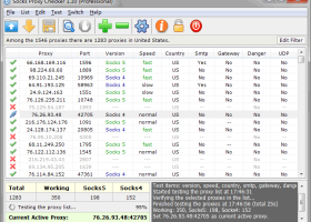 Socks Proxy Checker screenshot