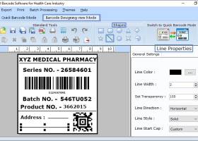 Patient Wristband Label Maker Software screenshot