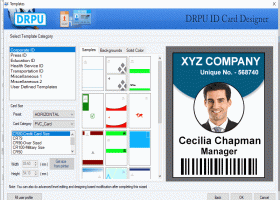 Windows Bulk ID Cards Printing Software screenshot