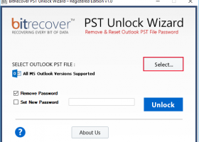 Remove Password from Outlook PST screenshot