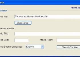 EasySubtitles screenshot