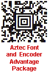 Aztec Font and Encoder Suite screenshot