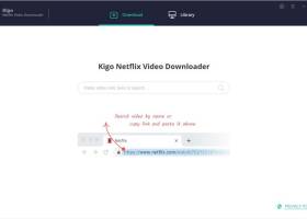 Kigo Netflix Downloader screenshot