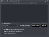 Password Protect Video Master screenshot