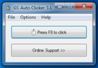 GS Auto Clicker screenshot