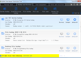 QILING Disk Master Technician screenshot
