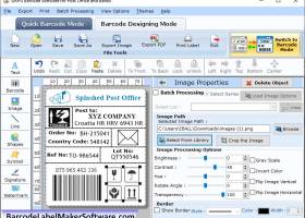 Postal Barcode Making Software screenshot