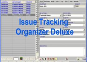 Issue Tracking Organizer Deluxe screenshot