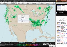 USA Radars Weather Browser screenshot