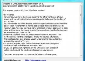 GiMeSpace Free Edition screenshot
