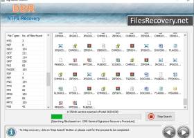 NTFS Files Recovery screenshot