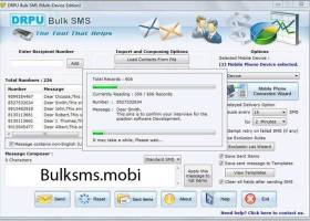Bulk SMS Software GSM Mobile screenshot