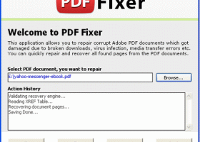 PDF Repair Tool screenshot