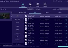 Eassiy Video Converter Ultimate Win screenshot