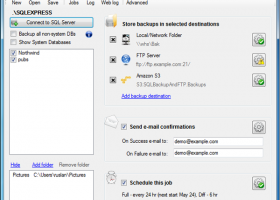SQLBackupAndFTP screenshot