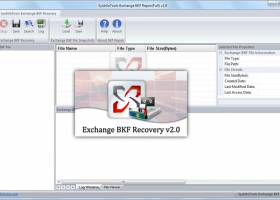 SysInfo Exchange BKF Recovery screenshot