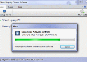 Warp Registry Cleaner Software Free screenshot