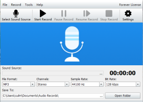 Conpsoft MP3Recorder screenshot