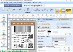 Warehousing Industry Barcode Labels screenshot